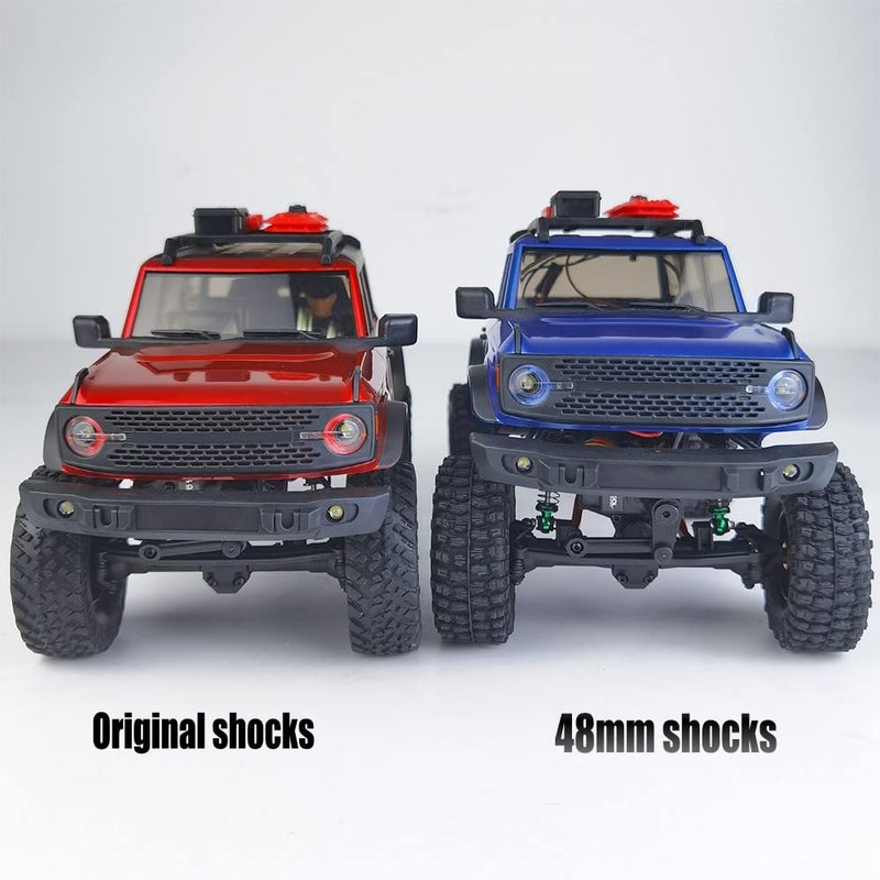 RCLIONS 1/24th RC Shocks 48mm Absorber Damper for All 1:24 Axial SCX24 AXI90081 Deadbolt AXI00002 JLU AXI00005 Gladiator RC Crawler Car Upgrades - Image 5
